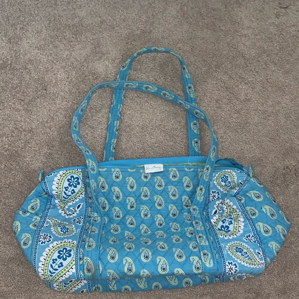 Vera Bradley Bermuda Blue (Retired) Small Duffel